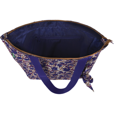 Sac cabas Maïna violet Tann’s - 40 cm