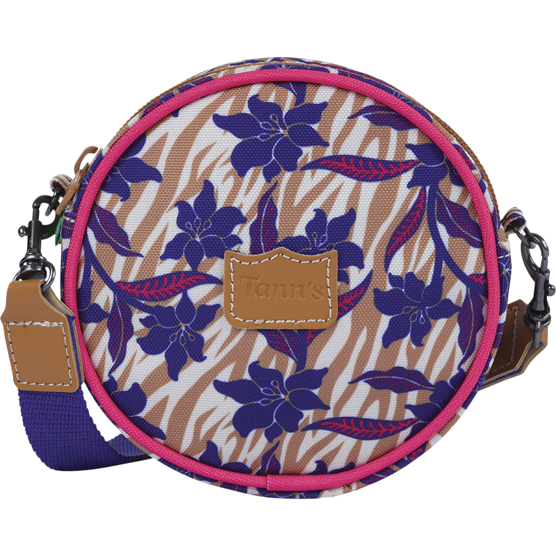 Mini rond Maïna violet Tann’s - 17 cm