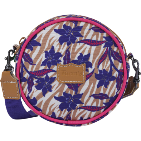 Mini rond Maïna violet Tann’s - 17 cm