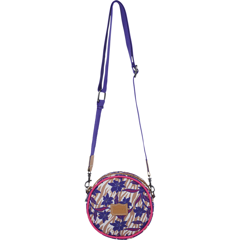 Mini rond Maïna violet Tann’s - 17 cm