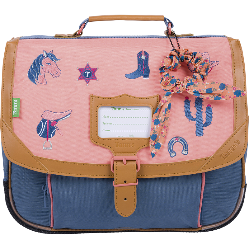 Cartable Jane bicolore Tann’s - 35 cm