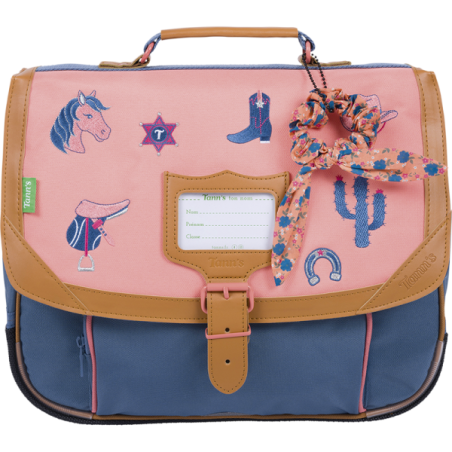Cartable Jane bicolore Tann’s - 35 cm