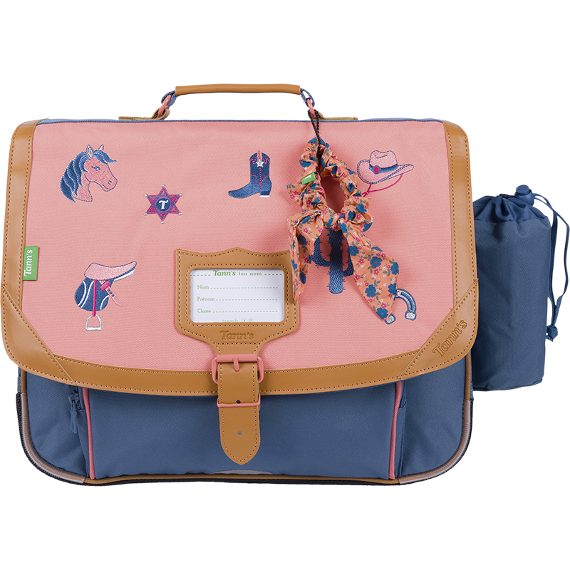 Cartable Jane bicolore Tann’s - 38 cm