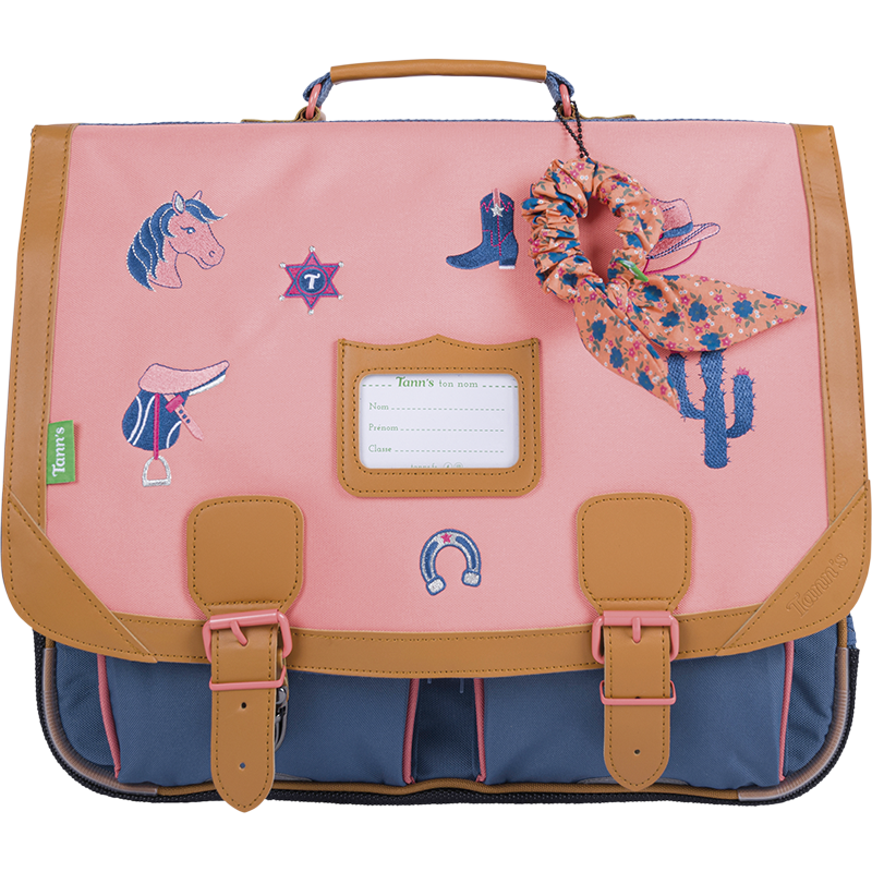 Cartable Jane bicolore Tann’s - 41 cm
