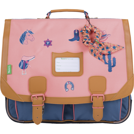 Cartable Jane bicolore Tann’s - 41 cm