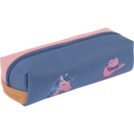 Trousse Jane bicolore Tann’s - 21 cm