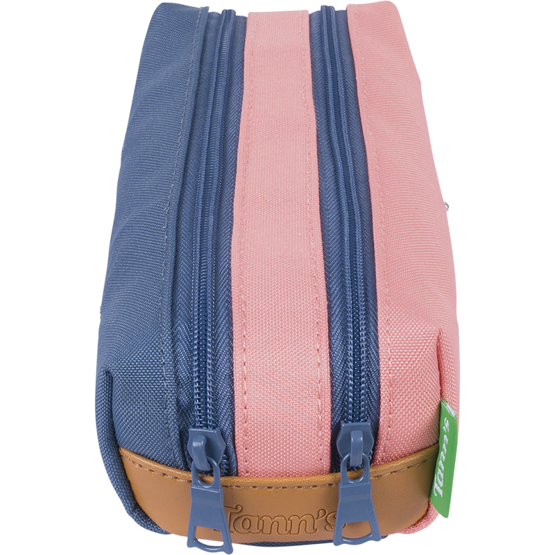 Trousse Jane bicolore Tann’s - 21.5 cm