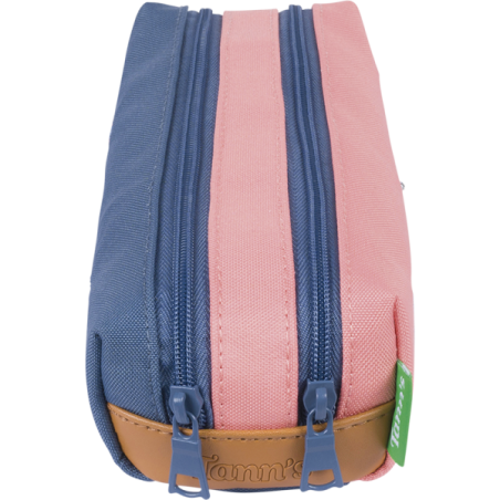Trousse Jane bicolore Tann’s - 21.5 cm