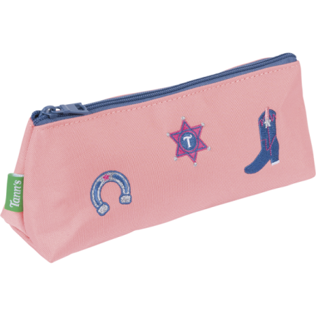 Trousse Jane bicolore Tann’s - 21 cm