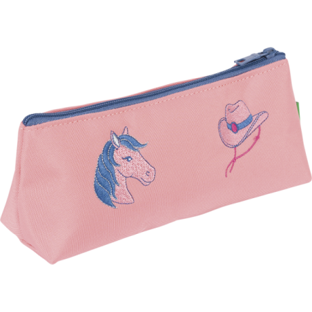 Trousse Jane bicolore Tann’s - 21 cm
