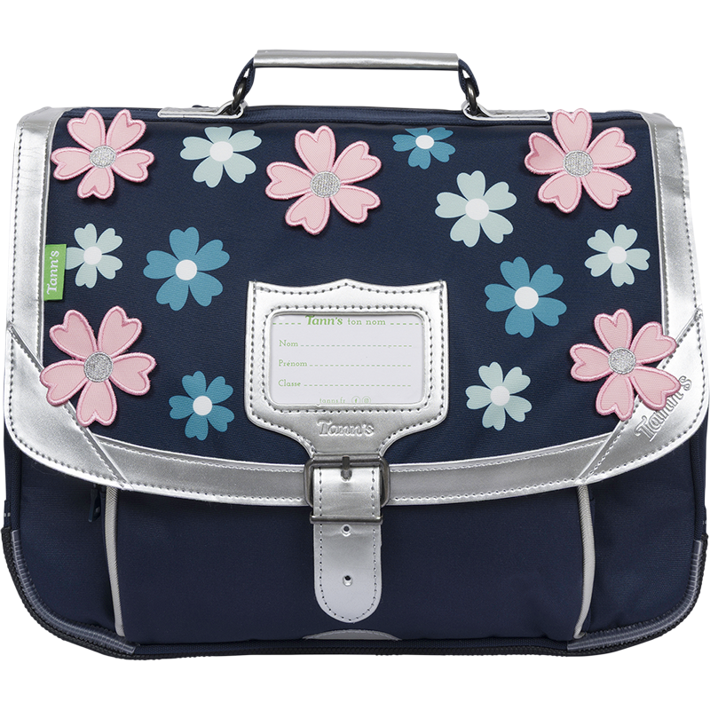 Cartable Hortense bleu Tann’s - 35 cm