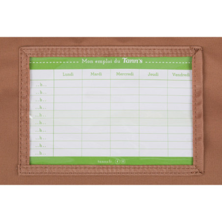Cartable Hortense bleu Tann’s - 35 cm