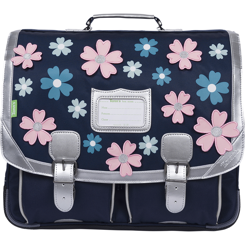 Cartable Hortense bleu Tann’s - 41 cm