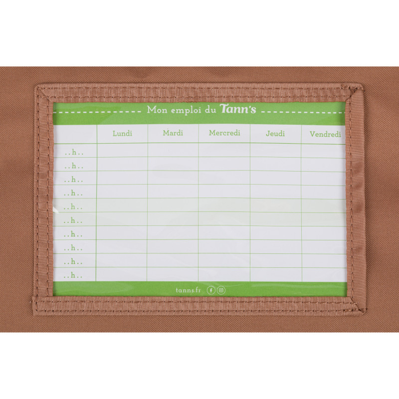 Cartable Hortense bleu Tann’s - 41 cm