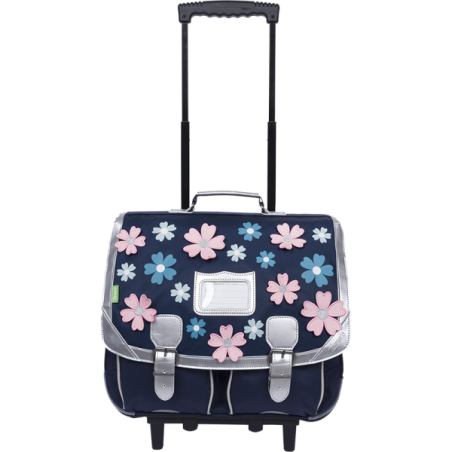 Cartable trolley Hortense bleu Tann’s - 41 cm