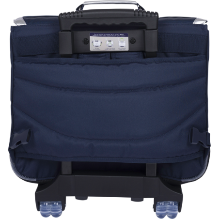 Cartable trolley Hortense bleu