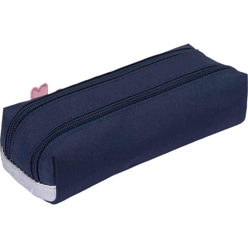 Trousse Hortense bleue Tann’s - 21.5 cm