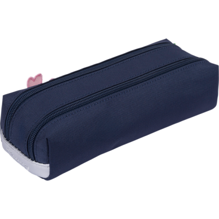 Trousse Hortense bleue Tann’s - 21.5 cm