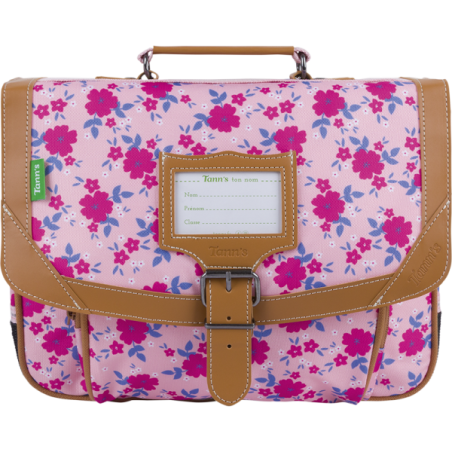 Cartable Aurore rose Tann’s - 32 cm