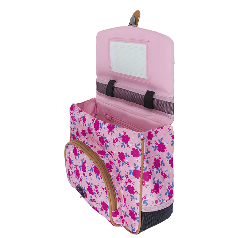 Cartable Aurore rose Tann’s - 32 cm