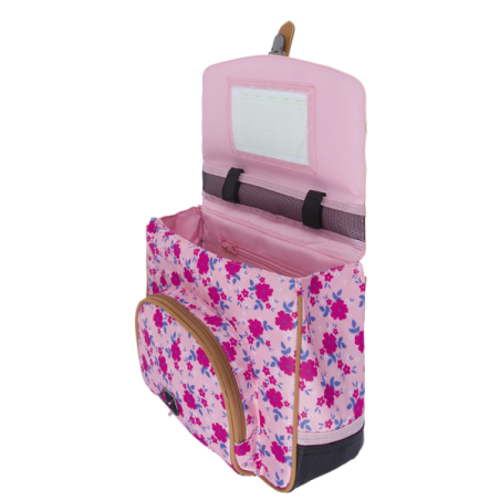 Cartable Aurore rose Tann’s - 32 cm