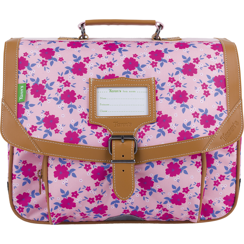 Cartable Aurore rose Tann’s - 35 cm