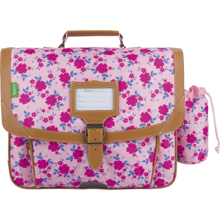 Cartable Aurore rose Tann’s - 38 cm