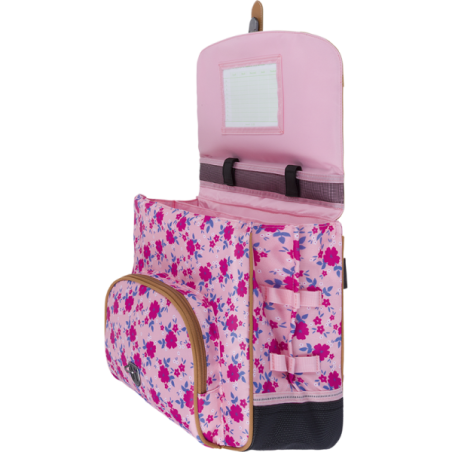 Cartable Aurore rose Tann’s - 38 cm