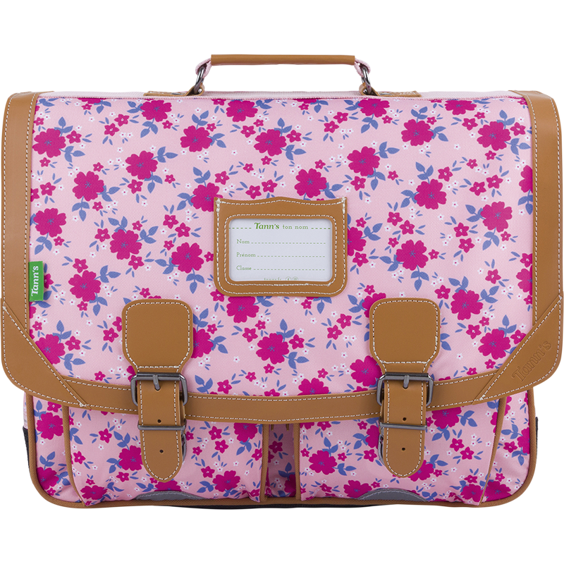 Cartable Aurore rose Tann’s - 41 cm