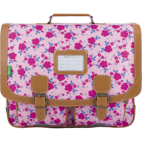 Cartable Aurore rose Tann’s - 41 cm