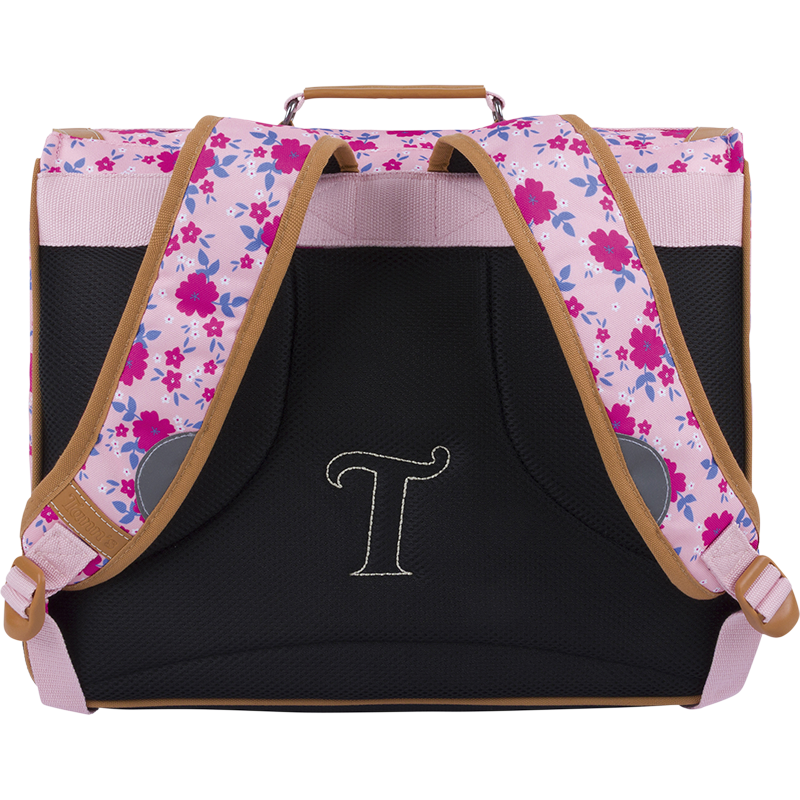 Cartable Aurore rose Tann’s - 41 cm