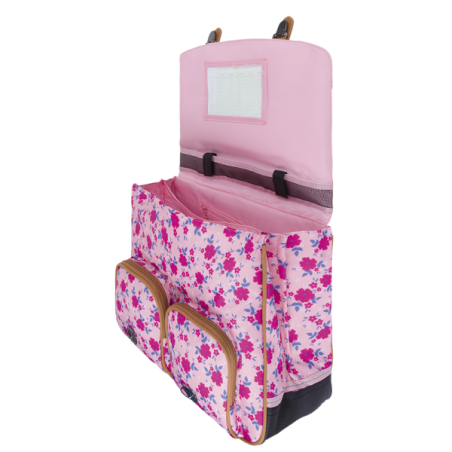 Cartable Aurore rose Tann’s - 41 cm