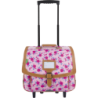 Cartable trolley Aurore rose Tann’s - 38 cm