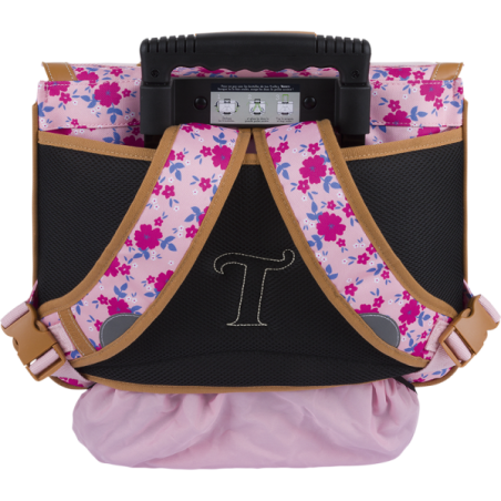 Cartable trolley Aurore rose Tann’s - 38 cm