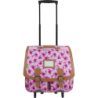 Cartable trolley Aurore rose Tann’s - 41 cm