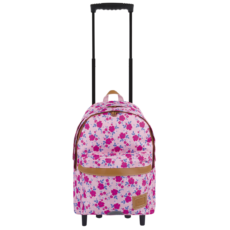 Sac trolley Aurore rose Tann’s - 31 cm