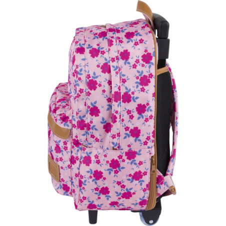 Sac trolley Aurore rose Tann’s - 31 cm
