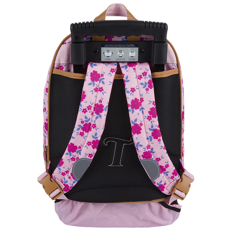 Sac trolley Aurore rose Tann’s - 31 cm