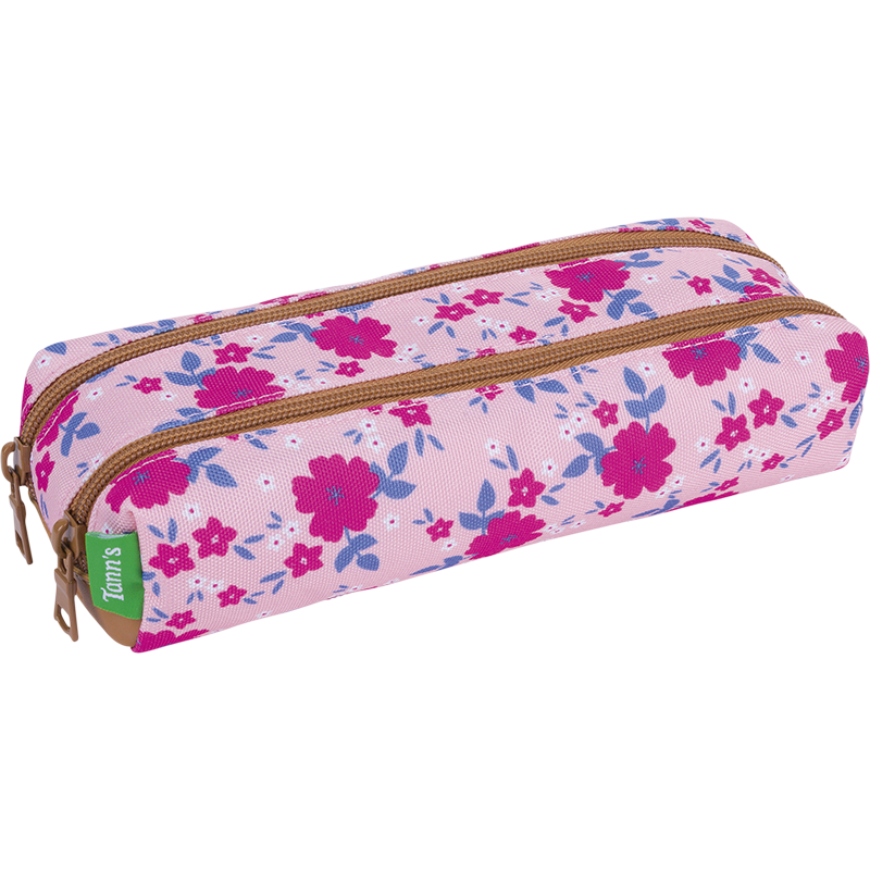 Trousse Aurore rose Tann’s - 21.5 cm