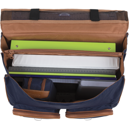 Cartable Elena bleu Tann’s - 41 cm