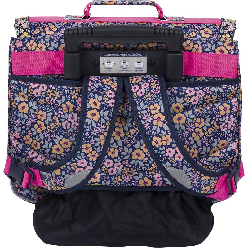 Cartable trolley Elena bleu Tann’s - 38 cm