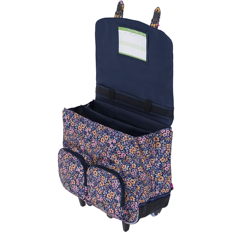 Cartable trolley Elena bleu Tann’s - 41 cm