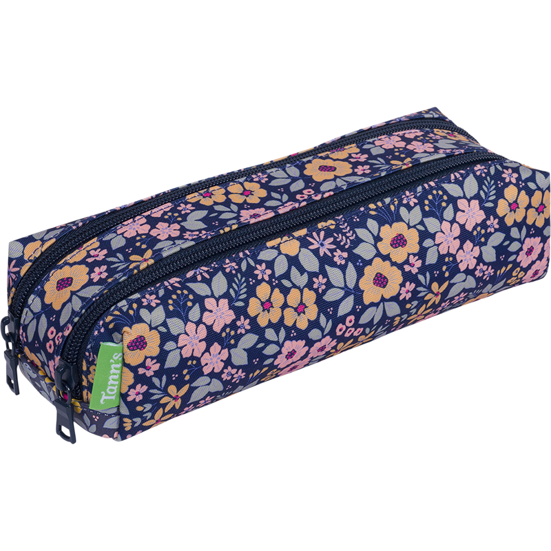 Trousse Elena bleue Tann’s - 21.5 cm