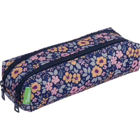 Trousse Elena bleue Tann’s - 21.5 cm