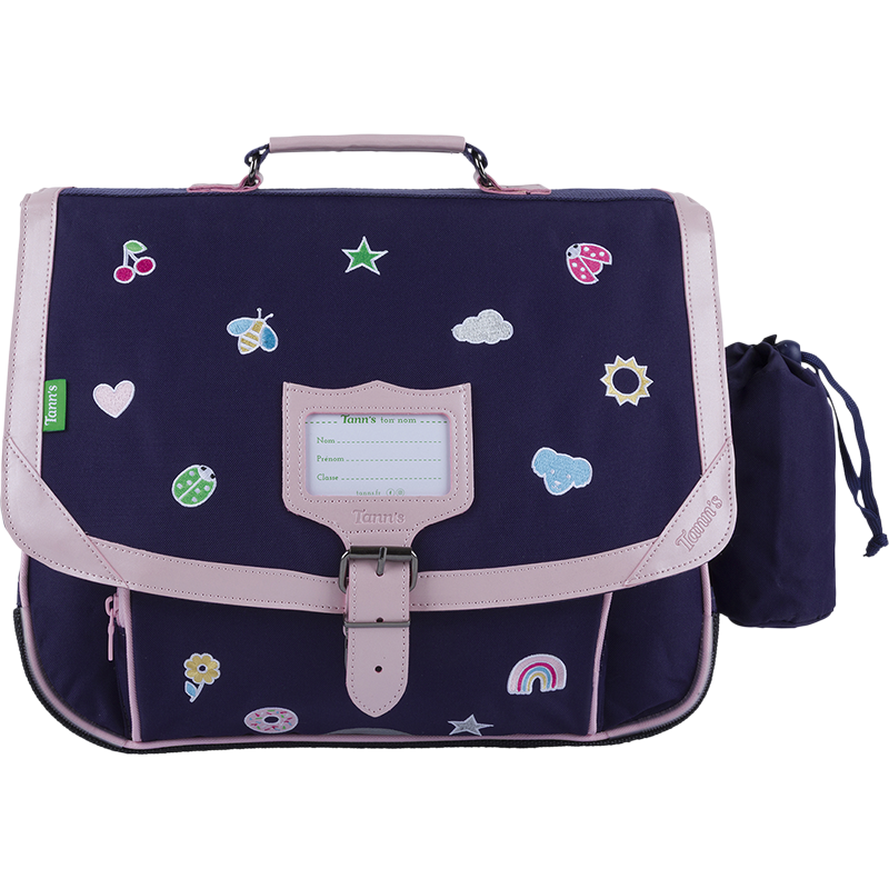 Cartable Joy violet Tann’s - 38 cm