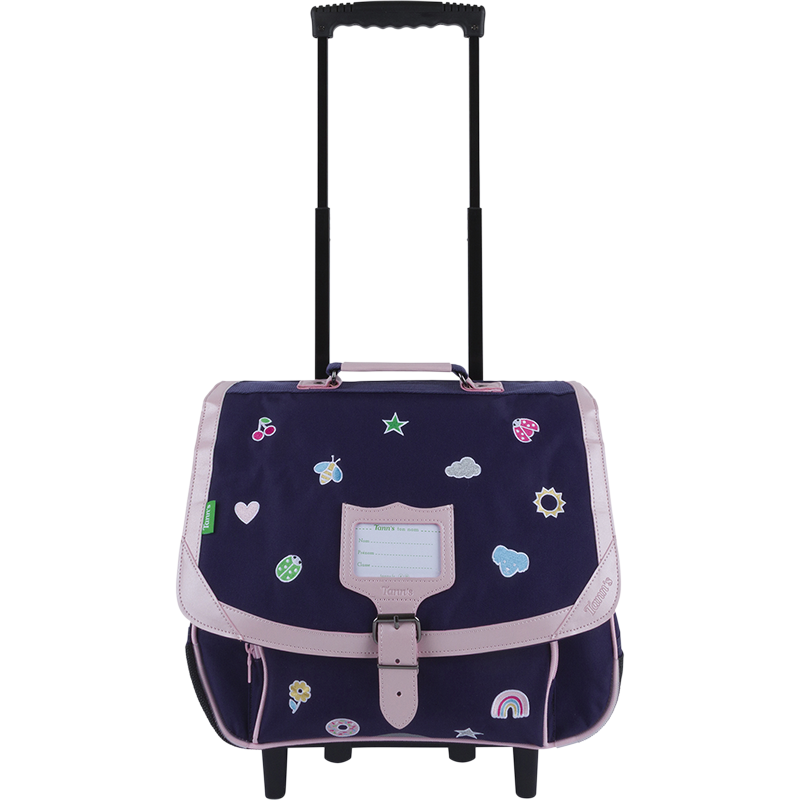 Cartable trolley Joy violet Tann’s - 38 cm