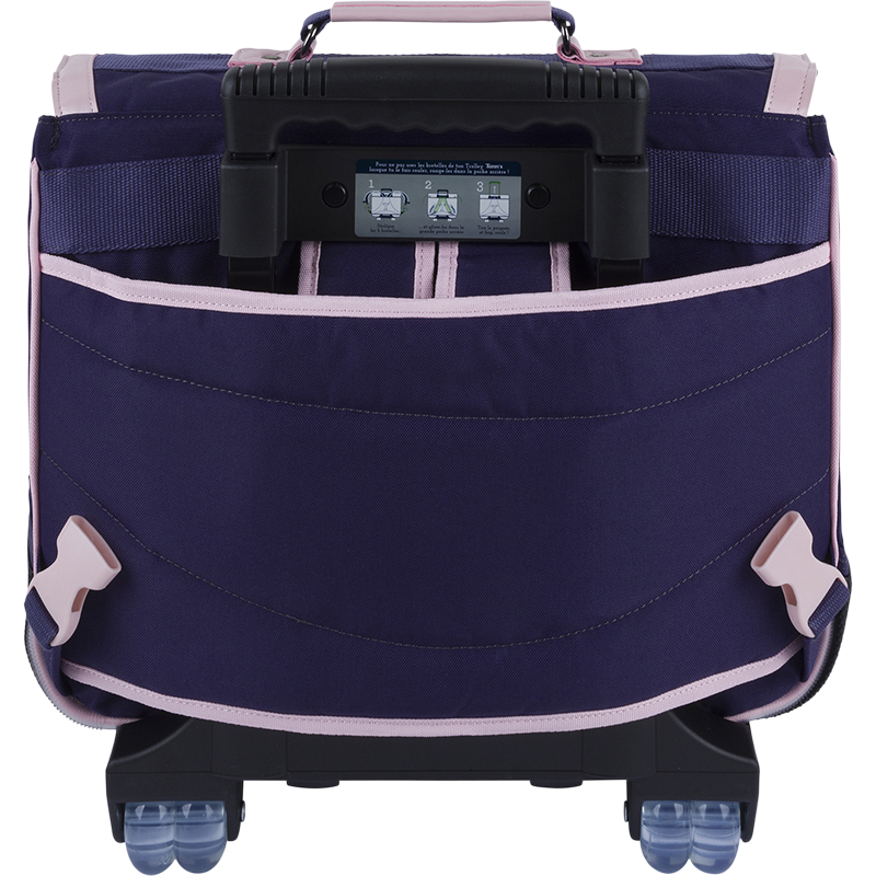 Cartable trolley Joy violet Tann’s - 38 cm