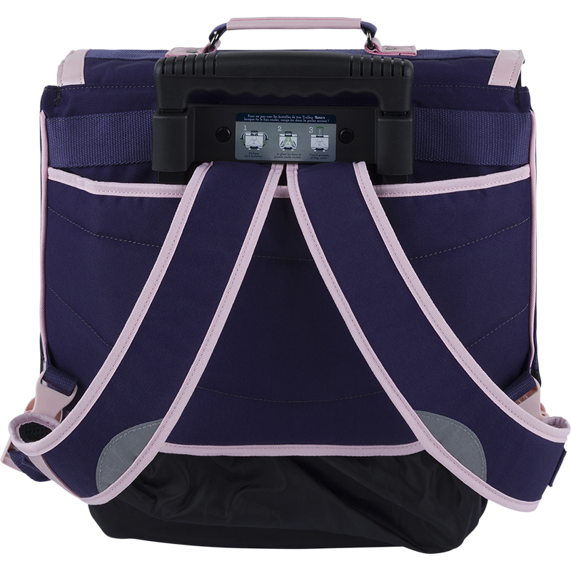 Cartable trolley Joy violet Tann’s - 38 cm
