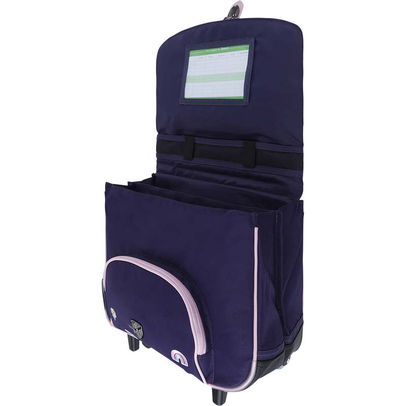 Cartable trolley Joy violet Tann’s - 38 cm