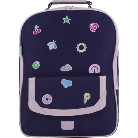 Sac à dos Joy violet Tann’s - 28.5 cm